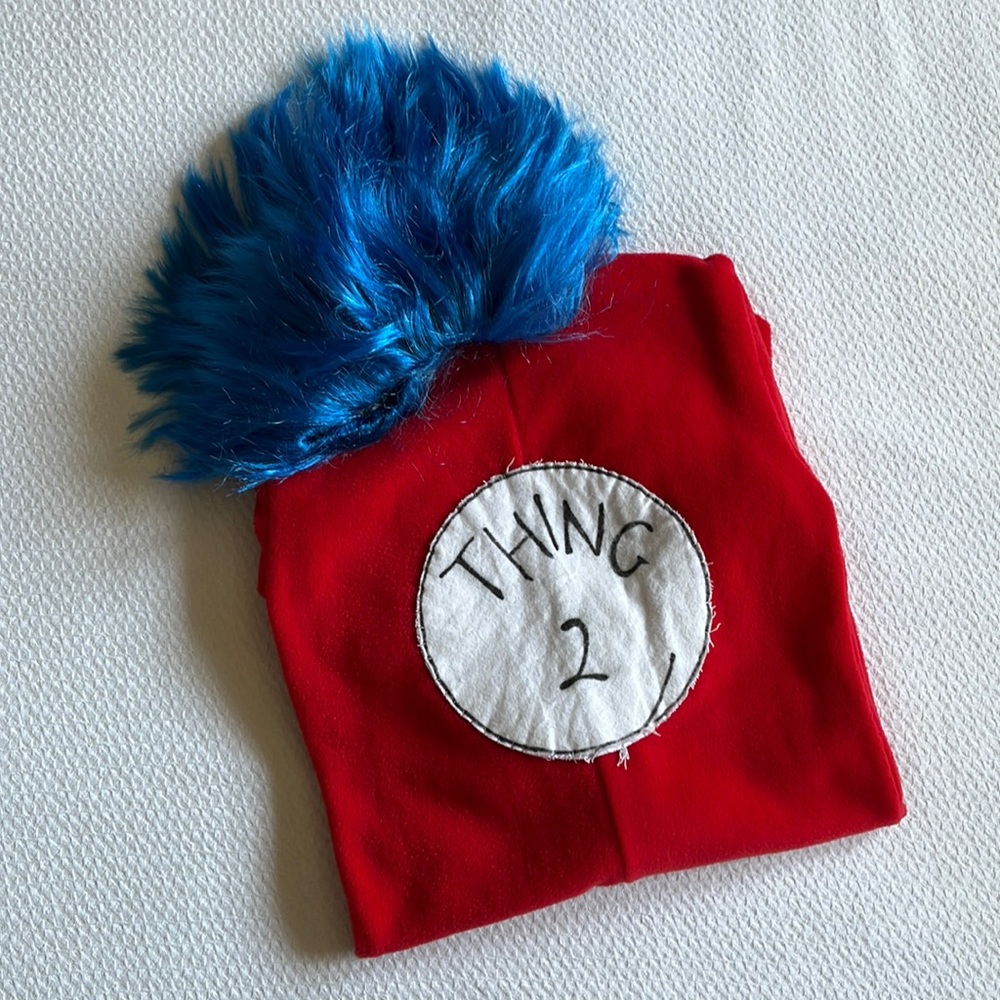 The Cat in the Hat Thing 2 Toddler Halloween Costume, Size 4T.